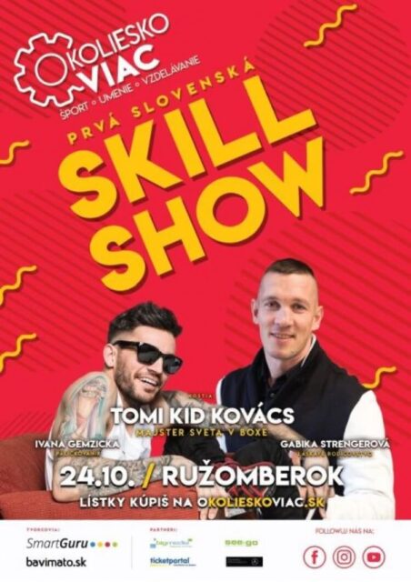 O KOLIESKO VIAC: PRVÁ SLOVENSKÁ SKILLSHOW