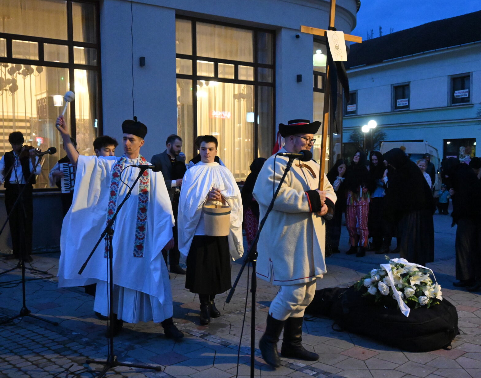 Veselá chasa zaplnila ružomberskú pešiu zónu