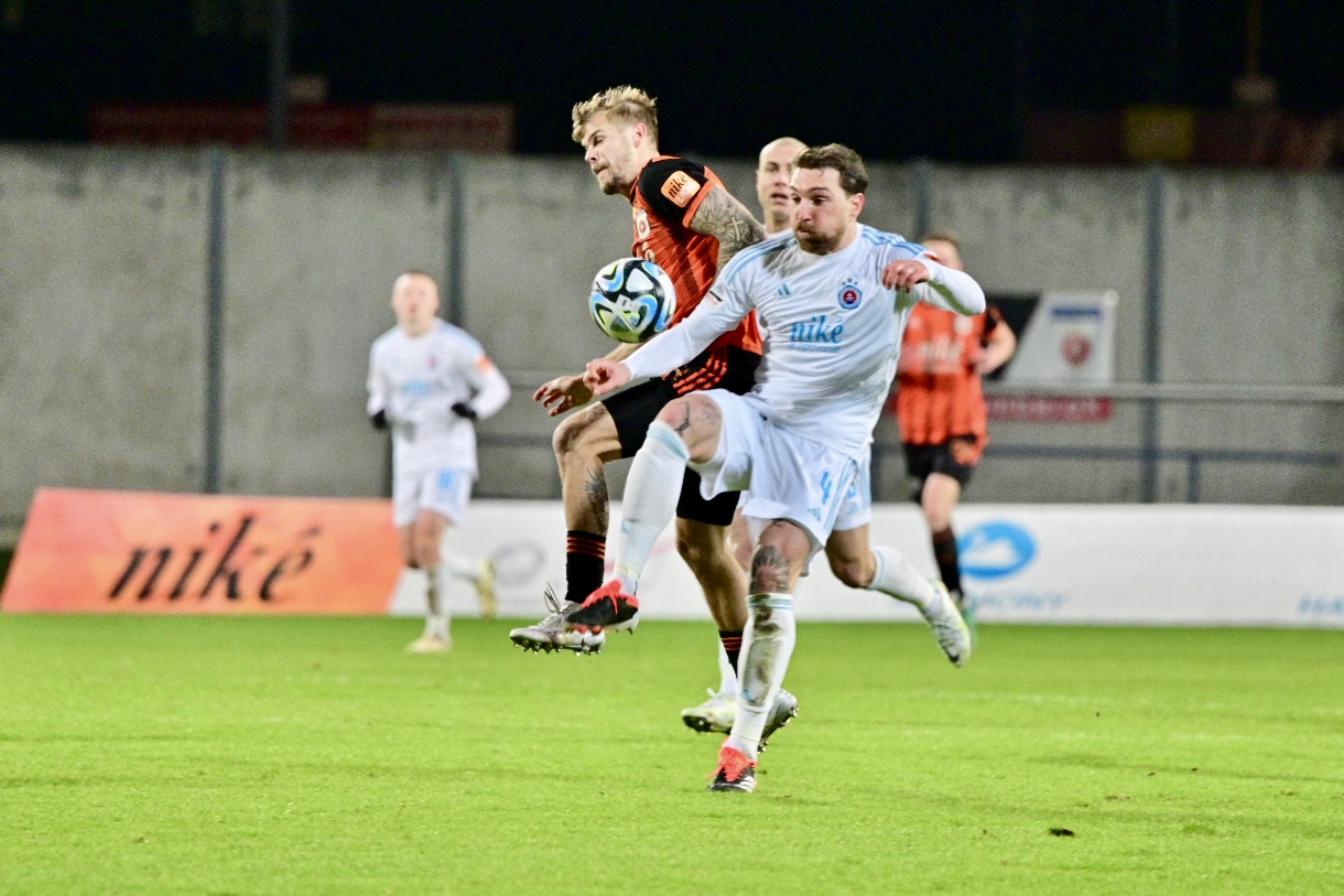 Ružomberok - Slovan 0:1, no majster to nemal vôbec ľahké, tŕpol až do konca